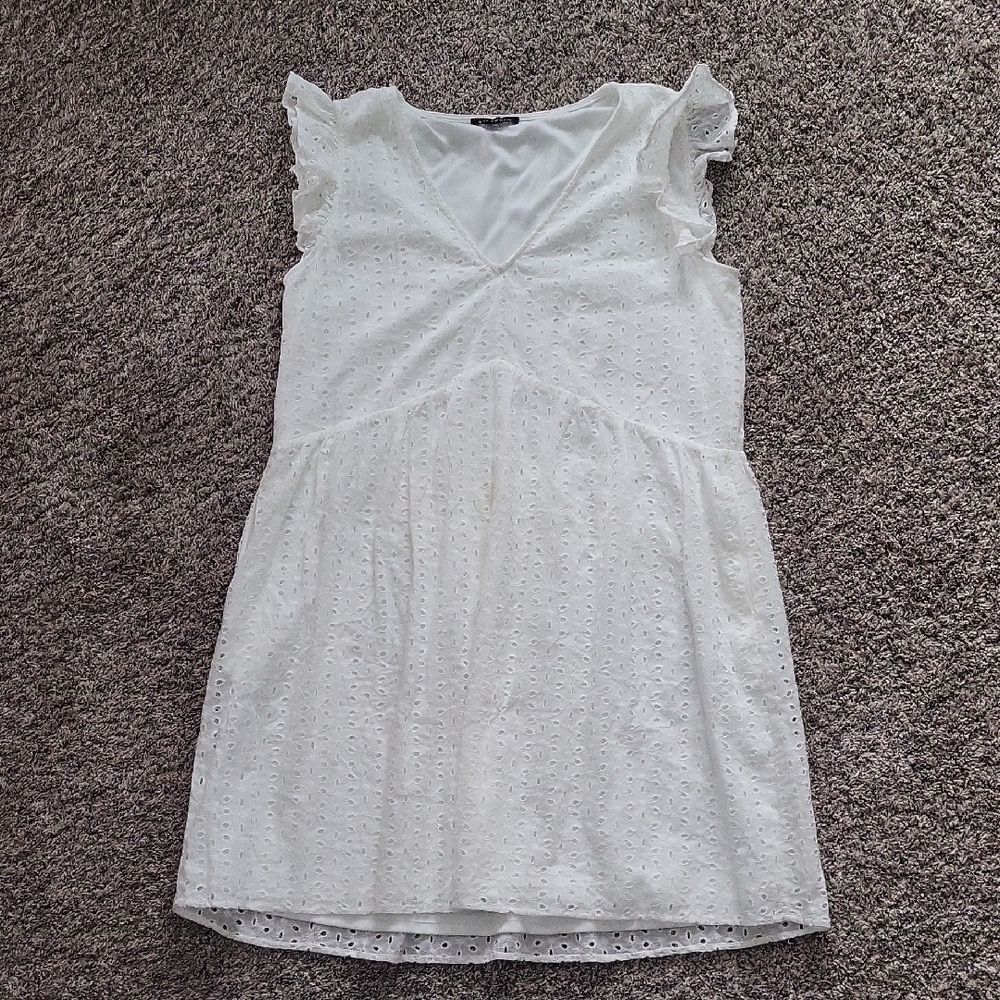 SALE--Staccato Elegant White Dress